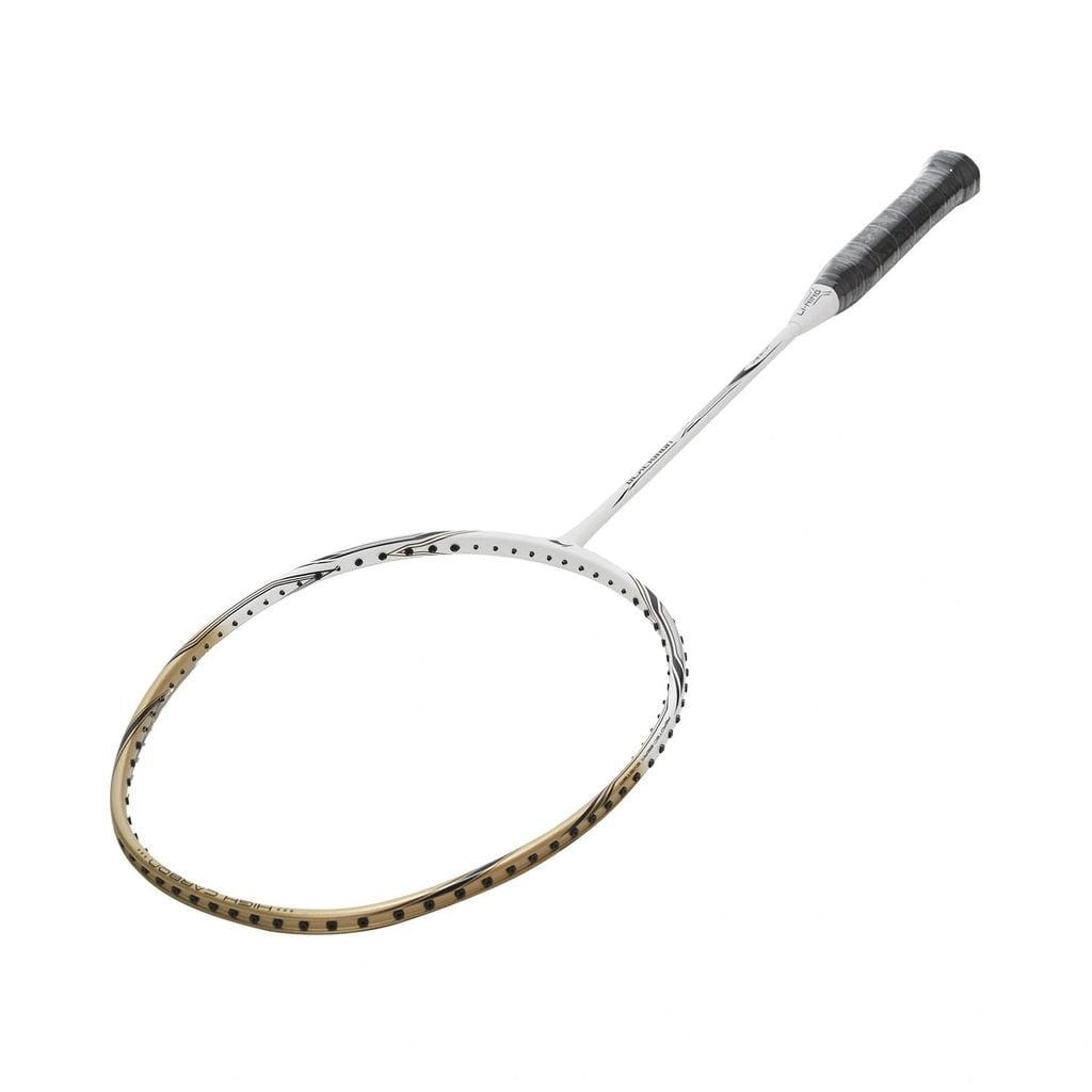 Vợt cầu lông Li-Ning Black-Iron Pale Gold P-AYPT471-4E tông trắng vàng